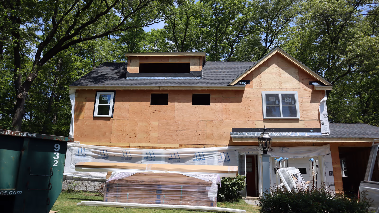 Siding upgrade before