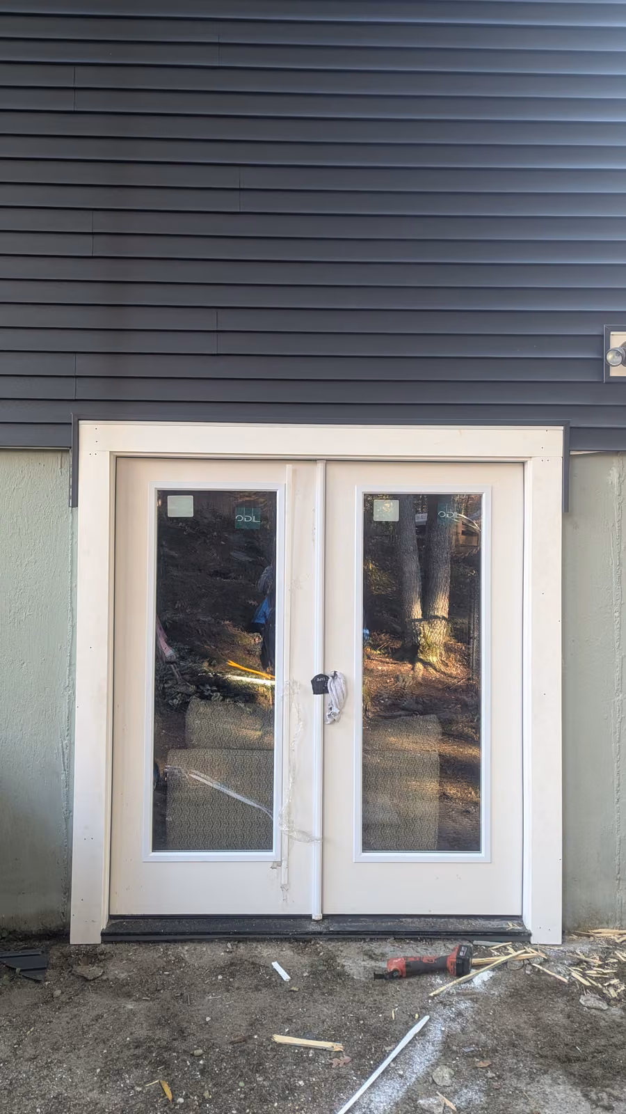French door service example