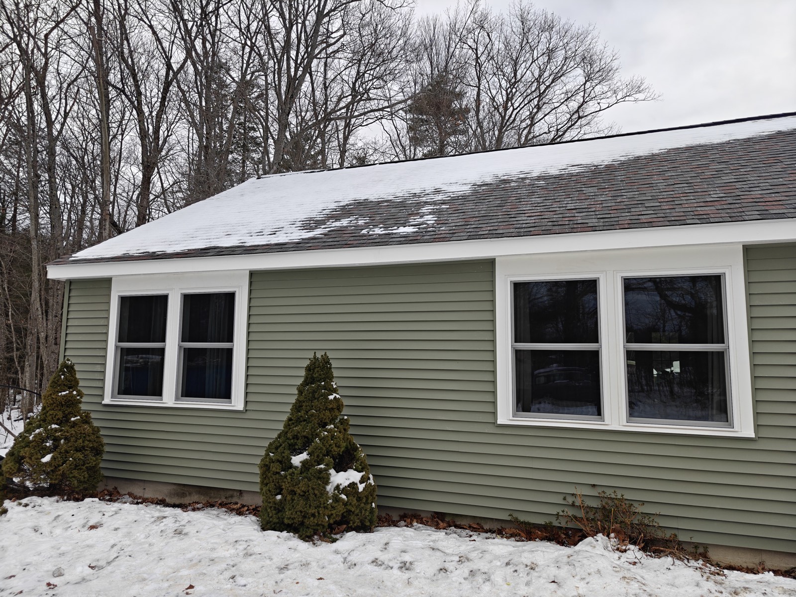 Vinyl siding service example